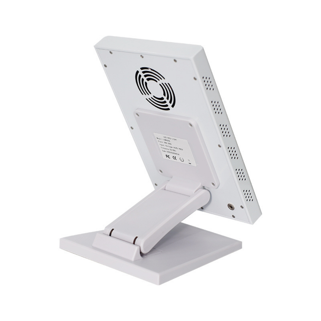 LUMI MINI 400W kompakt rødlysterapi panel for hjemmebruk
LUMI MINI 400W bærbar infrarød lysterapi enhet