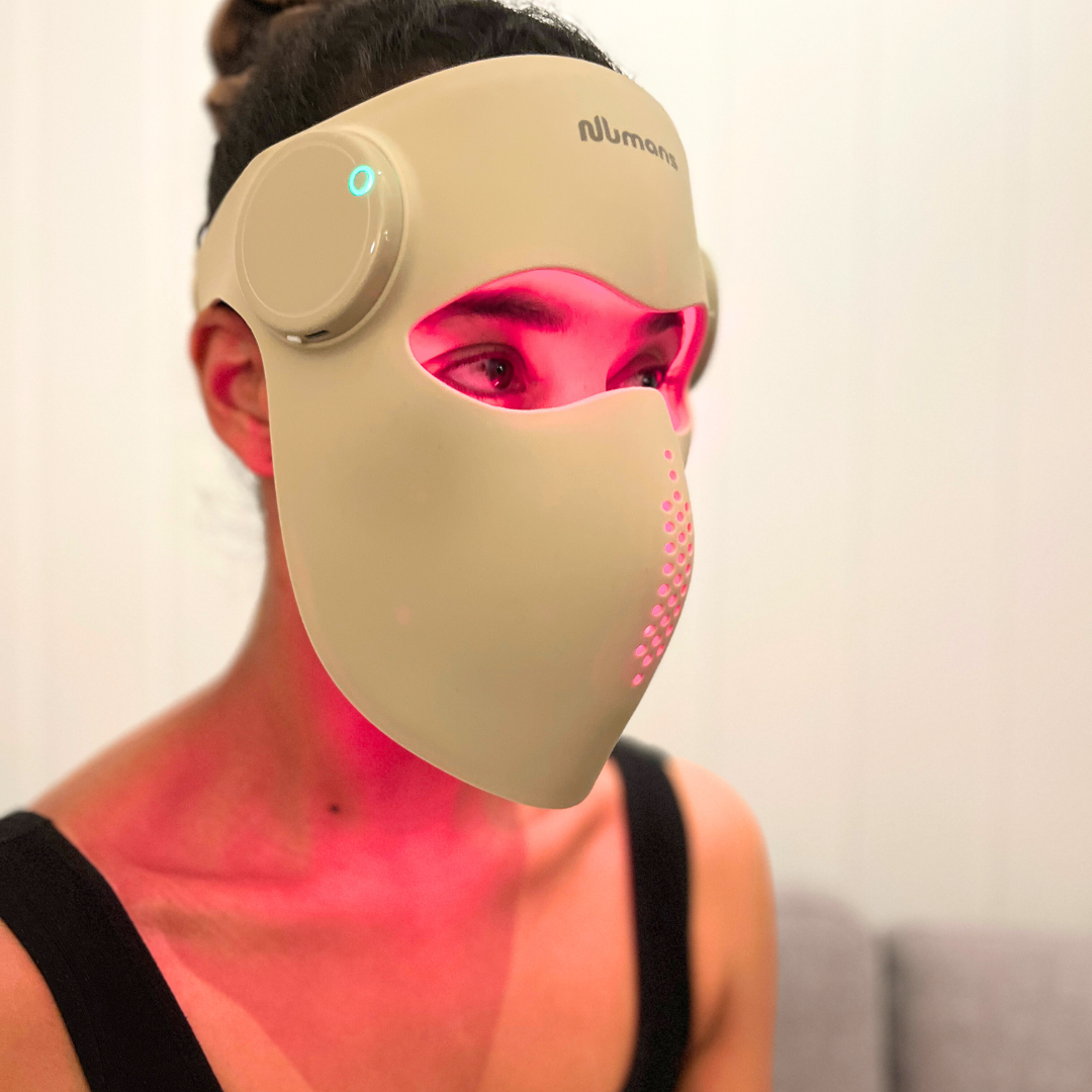 Numans Laser Pro Mask med myk silikon - komfortabel Laser-maske for hjemmebruk